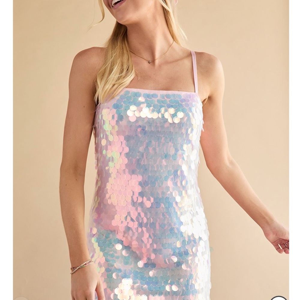 Francesca’s Sequined Dress